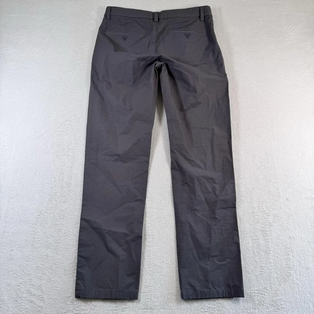 Vineyard Vines On The Go Pants Mens 30x30 Gray Stretch Chino Casual Golf